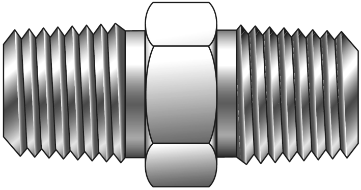 Male Hex Nipple NPT